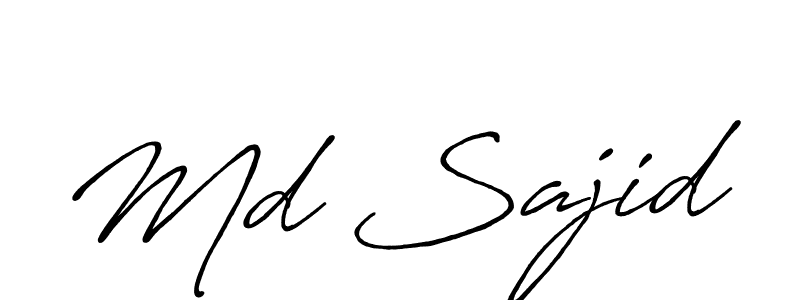 How to Draw Md Sajid signature style? Antro_Vectra_Bolder is a latest design signature styles for name Md Sajid. Md Sajid signature style 7 images and pictures png