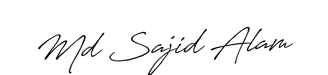 Similarly Antro_Vectra_Bolder is the best handwritten signature design. Signature creator online .You can use it as an online autograph creator for name Md Sajid Alam. Md Sajid Alam signature style 7 images and pictures png