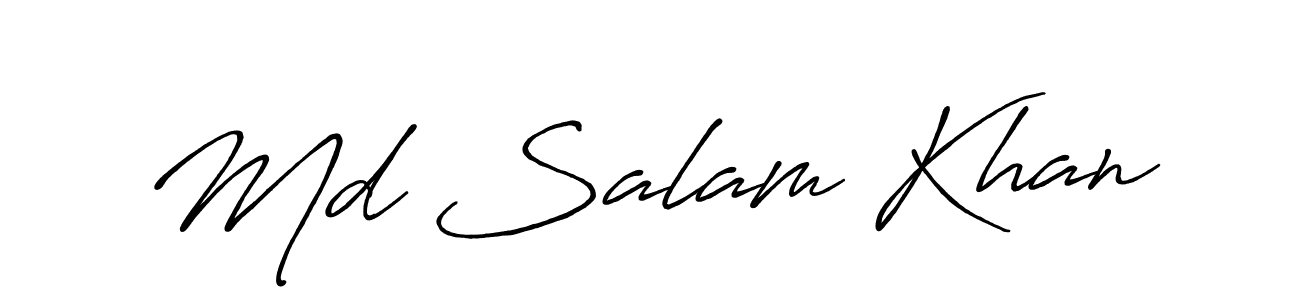 You should practise on your own different ways (Antro_Vectra_Bolder) to write your name (Md Salam Khan) in signature. don't let someone else do it for you. Md Salam Khan signature style 7 images and pictures png