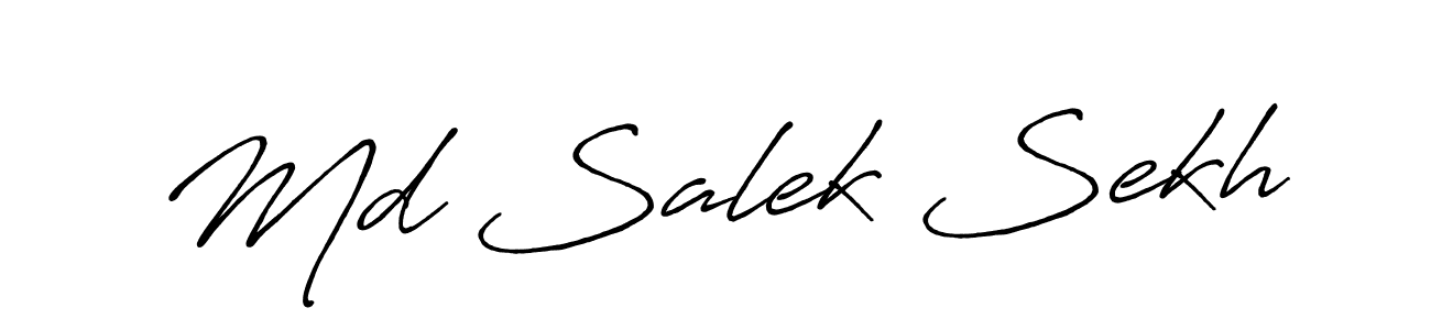 This is the best signature style for the Md Salek Sekh name. Also you like these signature font (Antro_Vectra_Bolder). Mix name signature. Md Salek Sekh signature style 7 images and pictures png