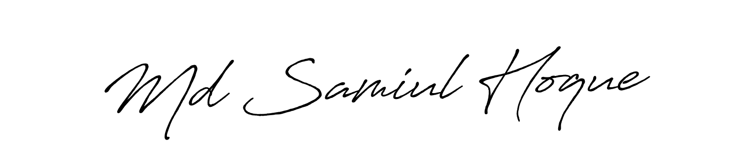 Once you've used our free online signature maker to create your best signature Antro_Vectra_Bolder style, it's time to enjoy all of the benefits that Md Samiul Hoque name signing documents. Md Samiul Hoque signature style 7 images and pictures png