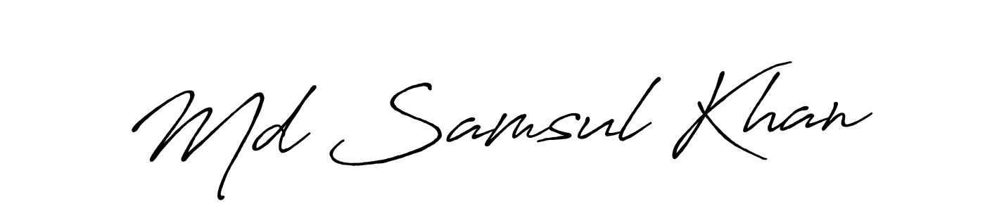 Here are the top 10 professional signature styles for the name Md Samsul Khan. These are the best autograph styles you can use for your name. Md Samsul Khan signature style 7 images and pictures png