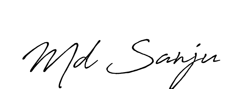 This is the best signature style for the Md Sanju name. Also you like these signature font (Antro_Vectra_Bolder). Mix name signature. Md Sanju signature style 7 images and pictures png