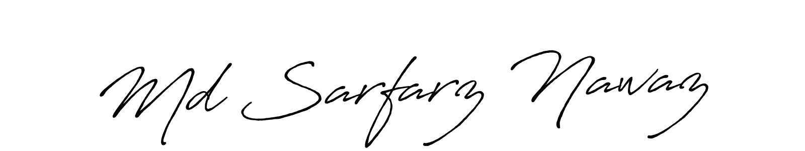You can use this online signature creator to create a handwritten signature for the name Md Sarfarz Nawaz. This is the best online autograph maker. Md Sarfarz Nawaz signature style 7 images and pictures png