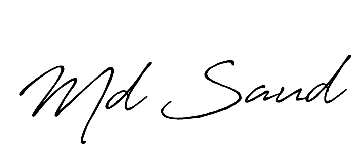 How to Draw Md Saud signature style? Antro_Vectra_Bolder is a latest design signature styles for name Md Saud. Md Saud signature style 7 images and pictures png