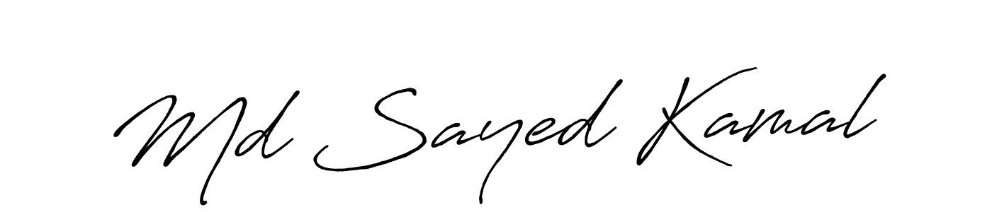 Make a beautiful signature design for name Md Sayed Kamal. Use this online signature maker to create a handwritten signature for free. Md Sayed Kamal signature style 7 images and pictures png