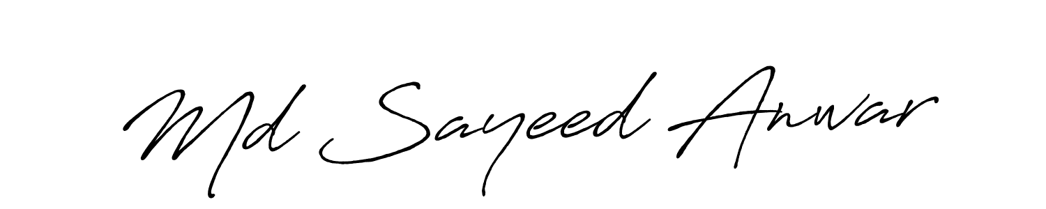 Best and Professional Signature Style for Md Sayeed Anwar. Antro_Vectra_Bolder Best Signature Style Collection. Md Sayeed Anwar signature style 7 images and pictures png