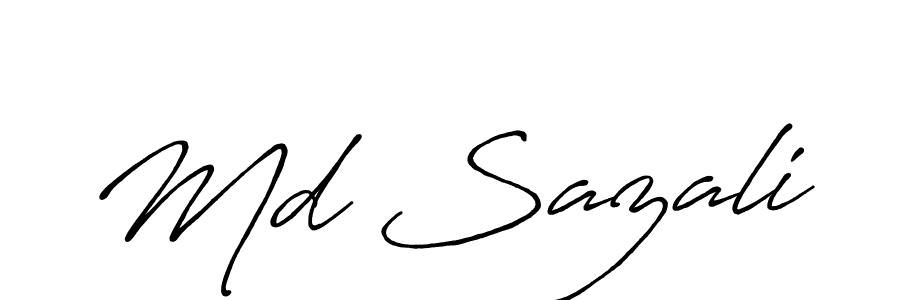 Make a short Md Sazali signature style. Manage your documents anywhere anytime using Antro_Vectra_Bolder. Create and add eSignatures, submit forms, share and send files easily. Md Sazali signature style 7 images and pictures png