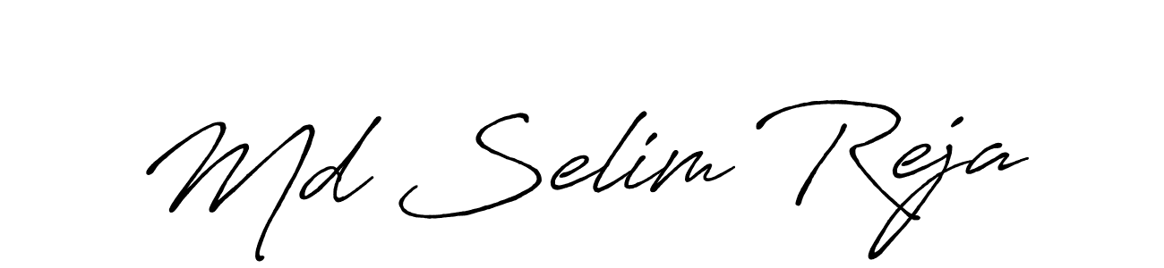 It looks lik you need a new signature style for name Md Selim Reja. Design unique handwritten (Antro_Vectra_Bolder) signature with our free signature maker in just a few clicks. Md Selim Reja signature style 7 images and pictures png
