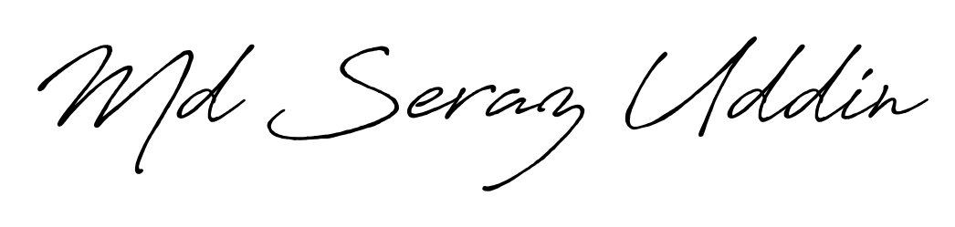 Make your name Md Seraz Uddin memorable on every contract using Antro_Vectra_Bolder autograph style. Instant transparent background export available. Md Seraz Uddin signature style 7 images and pictures png