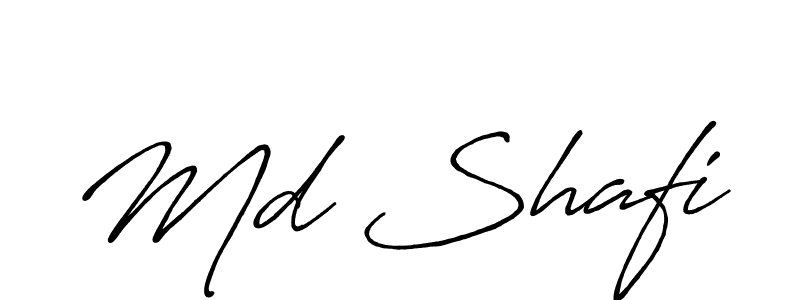 Also we have Md Shafi name is the best signature style. Create professional handwritten signature collection using Antro_Vectra_Bolder autograph style. Md Shafi signature style 7 images and pictures png