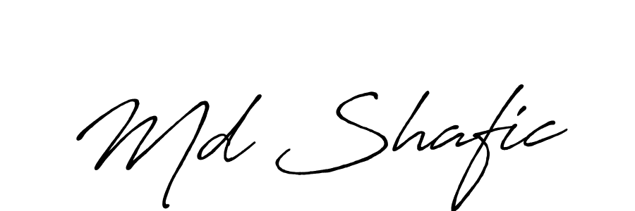 Use a signature maker to create a handwritten signature online. With this signature software, you can design (Antro_Vectra_Bolder) your own signature for name Md Shafic. Md Shafic signature style 7 images and pictures png