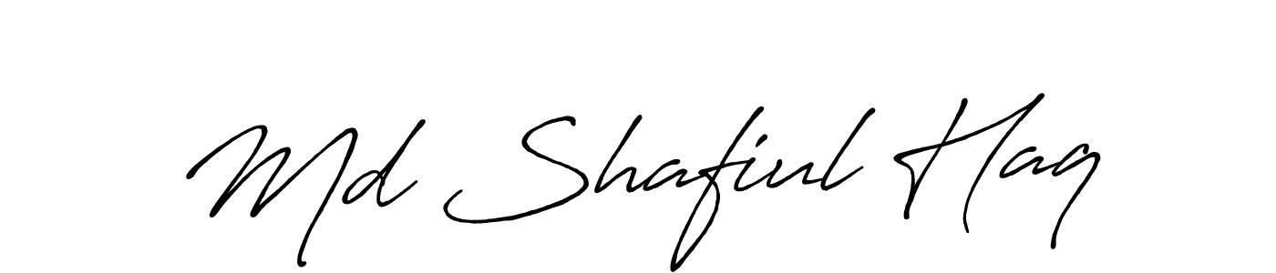 Also You can easily find your signature by using the search form. We will create Md Shafiul Haq name handwritten signature images for you free of cost using Antro_Vectra_Bolder sign style. Md Shafiul Haq signature style 7 images and pictures png