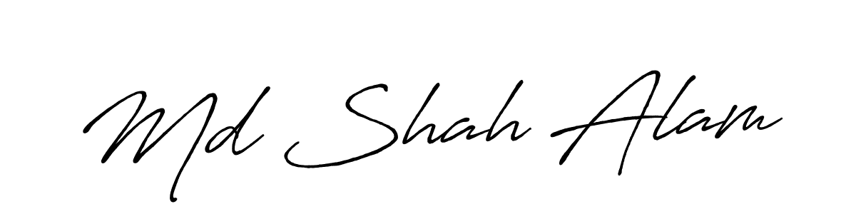 It looks lik you need a new signature style for name Md Shah Alam. Design unique handwritten (Antro_Vectra_Bolder) signature with our free signature maker in just a few clicks. Md Shah Alam signature style 7 images and pictures png