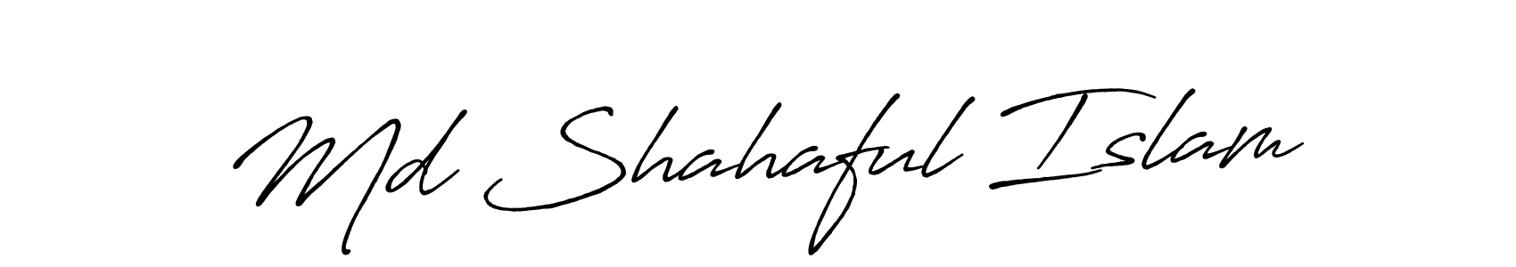 if you are searching for the best signature style for your name Md Shahaful Islam. so please give up your signature search. here we have designed multiple signature styles  using Antro_Vectra_Bolder. Md Shahaful Islam signature style 7 images and pictures png