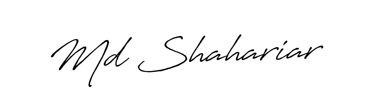 It looks lik you need a new signature style for name Md Shahariar. Design unique handwritten (Antro_Vectra_Bolder) signature with our free signature maker in just a few clicks. Md Shahariar signature style 7 images and pictures png