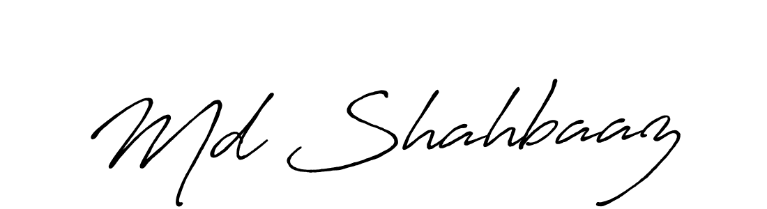 Also You can easily find your signature by using the search form. We will create Md Shahbaaz name handwritten signature images for you free of cost using Antro_Vectra_Bolder sign style. Md Shahbaaz signature style 7 images and pictures png