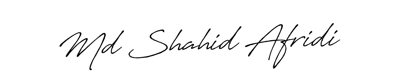 Use a signature maker to create a handwritten signature online. With this signature software, you can design (Antro_Vectra_Bolder) your own signature for name Md Shahid Afridi. Md Shahid Afridi signature style 7 images and pictures png