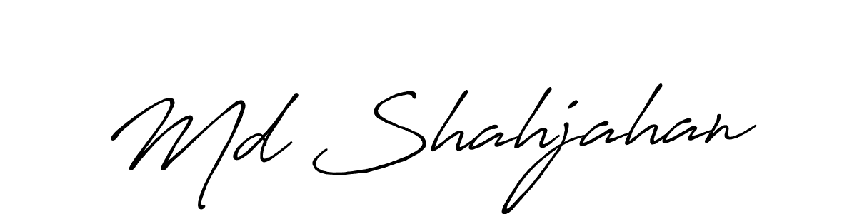 Make a beautiful signature design for name Md Shahjahan. Use this online signature maker to create a handwritten signature for free. Md Shahjahan signature style 7 images and pictures png