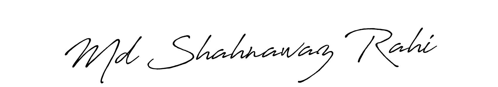 Make a beautiful signature design for name Md Shahnawaz Rahi. With this signature (Antro_Vectra_Bolder) style, you can create a handwritten signature for free. Md Shahnawaz Rahi signature style 7 images and pictures png