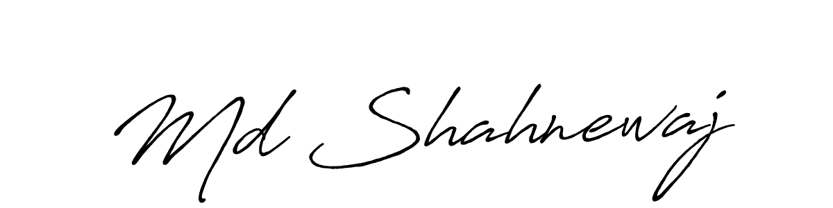 Design your own signature with our free online signature maker. With this signature software, you can create a handwritten (Antro_Vectra_Bolder) signature for name Md Shahnewaj. Md Shahnewaj signature style 7 images and pictures png