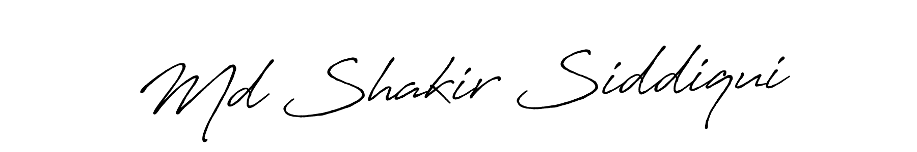 This is the best signature style for the Md Shakir Siddiqui name. Also you like these signature font (Antro_Vectra_Bolder). Mix name signature. Md Shakir Siddiqui signature style 7 images and pictures png