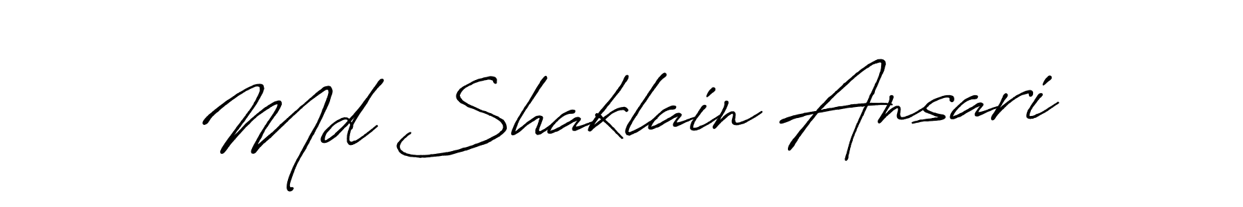 Similarly Antro_Vectra_Bolder is the best handwritten signature design. Signature creator online .You can use it as an online autograph creator for name Md Shaklain Ansari. Md Shaklain Ansari signature style 7 images and pictures png