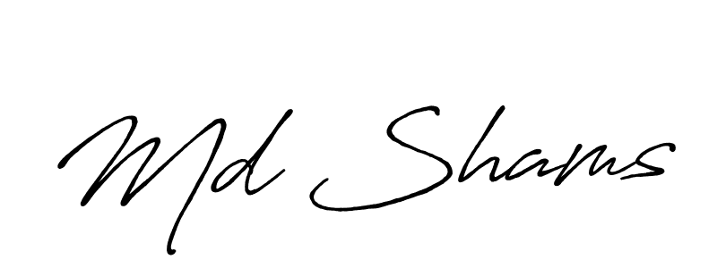 See photos of Md Shams official signature by Spectra . Check more albums & portfolios. Read reviews & check more about Antro_Vectra_Bolder font. Md Shams signature style 7 images and pictures png