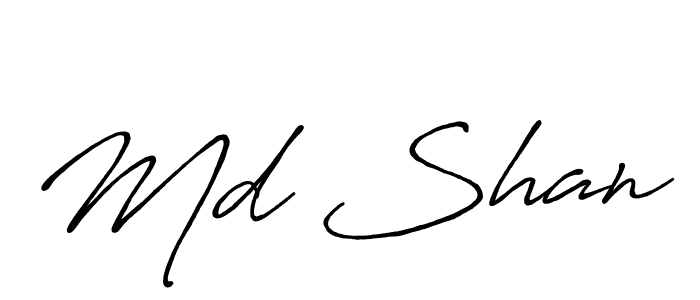 Also You can easily find your signature by using the search form. We will create Md Shan name handwritten signature images for you free of cost using Antro_Vectra_Bolder sign style. Md Shan signature style 7 images and pictures png