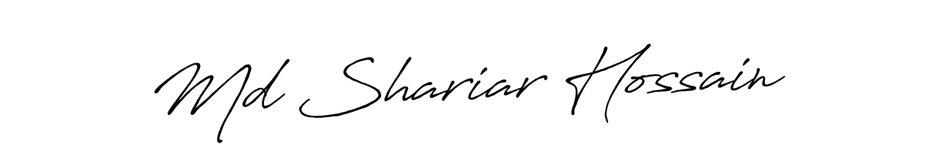 Also You can easily find your signature by using the search form. We will create Md Shariar Hossain name handwritten signature images for you free of cost using Antro_Vectra_Bolder sign style. Md Shariar Hossain signature style 7 images and pictures png