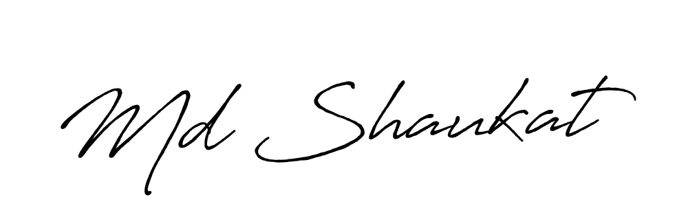if you are searching for the best signature style for your name Md Shaukat. so please give up your signature search. here we have designed multiple signature styles  using Antro_Vectra_Bolder. Md Shaukat signature style 7 images and pictures png