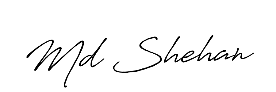 if you are searching for the best signature style for your name Md Shehan. so please give up your signature search. here we have designed multiple signature styles  using Antro_Vectra_Bolder. Md Shehan signature style 7 images and pictures png