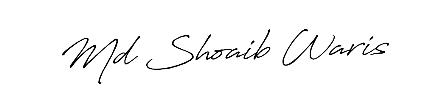 Here are the top 10 professional signature styles for the name Md Shoaib Waris. These are the best autograph styles you can use for your name. Md Shoaib Waris signature style 7 images and pictures png