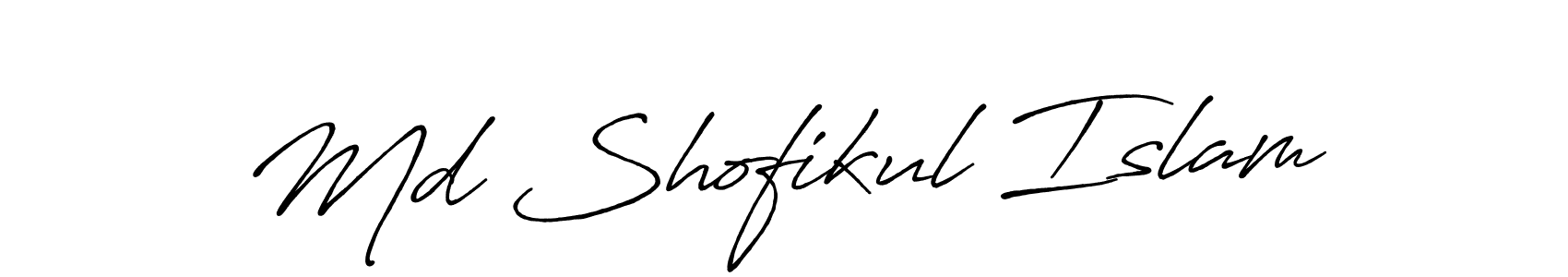 This is the best signature style for the Md Shofikul Islam name. Also you like these signature font (Antro_Vectra_Bolder). Mix name signature. Md Shofikul Islam signature style 7 images and pictures png