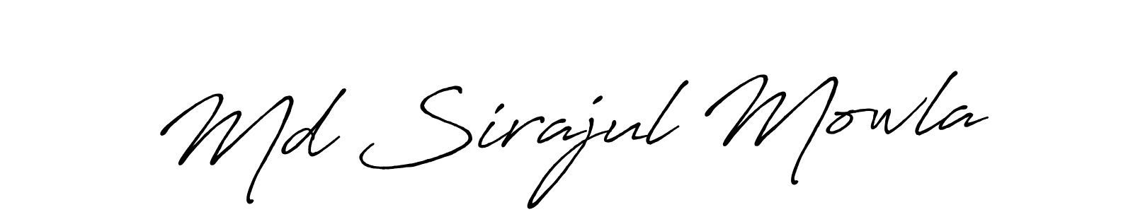 You can use this online signature creator to create a handwritten signature for the name Md Sirajul Mowla. This is the best online autograph maker. Md Sirajul Mowla signature style 7 images and pictures png