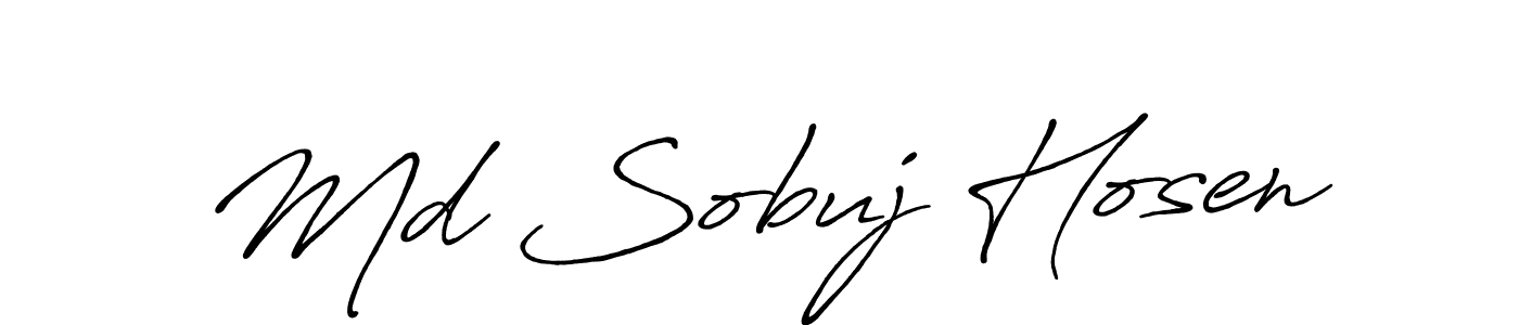 It looks lik you need a new signature style for name Md Sobuj Hosen. Design unique handwritten (Antro_Vectra_Bolder) signature with our free signature maker in just a few clicks. Md Sobuj Hosen signature style 7 images and pictures png