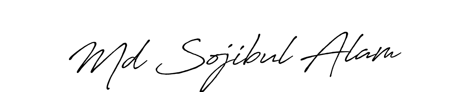 This is the best signature style for the Md Sojibul Alam name. Also you like these signature font (Antro_Vectra_Bolder). Mix name signature. Md Sojibul Alam signature style 7 images and pictures png