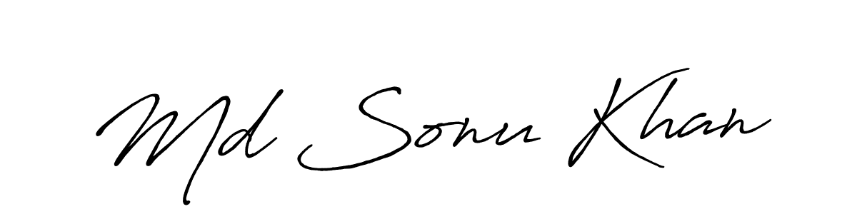 Once you've used our free online signature maker to create your best signature Antro_Vectra_Bolder style, it's time to enjoy all of the benefits that Md Sonu Khan name signing documents. Md Sonu Khan signature style 7 images and pictures png