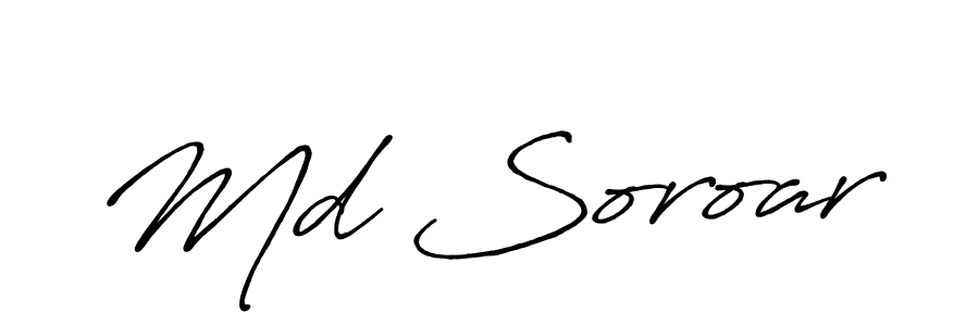 How to Draw Md Soroar signature style? Antro_Vectra_Bolder is a latest design signature styles for name Md Soroar. Md Soroar signature style 7 images and pictures png