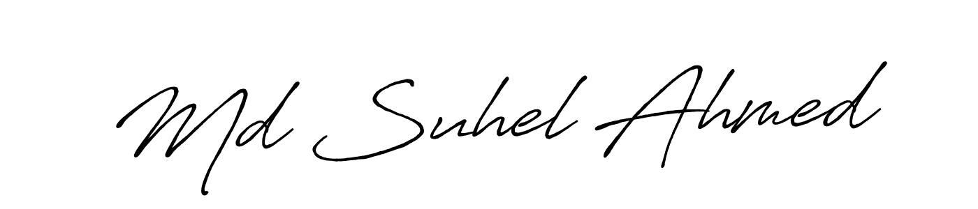 How to Draw Md Suhel Ahmed signature style? Antro_Vectra_Bolder is a latest design signature styles for name Md Suhel Ahmed. Md Suhel Ahmed signature style 7 images and pictures png