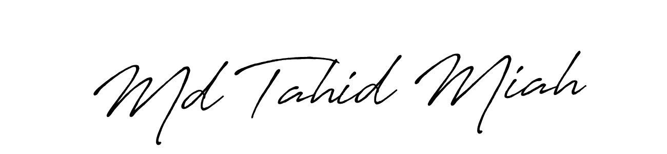if you are searching for the best signature style for your name Md Tahid Miah. so please give up your signature search. here we have designed multiple signature styles  using Antro_Vectra_Bolder. Md Tahid Miah signature style 7 images and pictures png