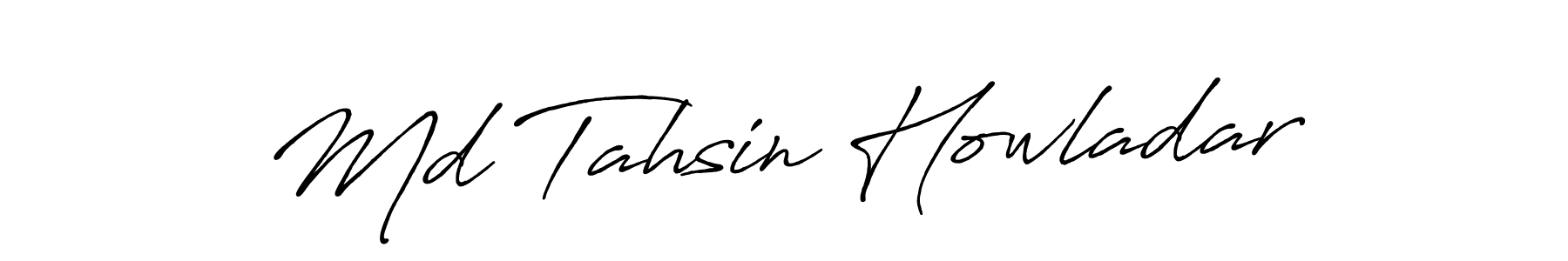 You should practise on your own different ways (Antro_Vectra_Bolder) to write your name (Md Tahsin Howladar) in signature. don't let someone else do it for you. Md Tahsin Howladar signature style 7 images and pictures png