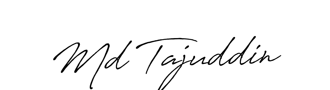 Also You can easily find your signature by using the search form. We will create Md Tajuddin name handwritten signature images for you free of cost using Antro_Vectra_Bolder sign style. Md Tajuddin signature style 7 images and pictures png