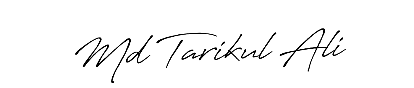 if you are searching for the best signature style for your name Md Tarikul Ali. so please give up your signature search. here we have designed multiple signature styles  using Antro_Vectra_Bolder. Md Tarikul Ali signature style 7 images and pictures png