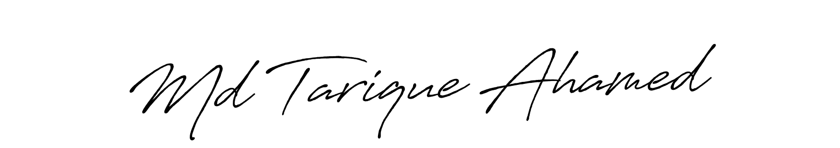 You should practise on your own different ways (Antro_Vectra_Bolder) to write your name (Md Tarique Ahamed) in signature. don't let someone else do it for you. Md Tarique Ahamed signature style 7 images and pictures png