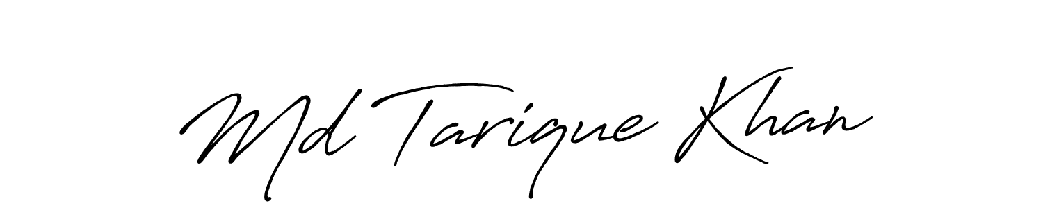 It looks lik you need a new signature style for name Md Tarique Khan. Design unique handwritten (Antro_Vectra_Bolder) signature with our free signature maker in just a few clicks. Md Tarique Khan signature style 7 images and pictures png