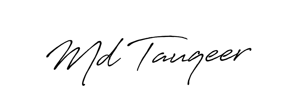 Once you've used our free online signature maker to create your best signature Antro_Vectra_Bolder style, it's time to enjoy all of the benefits that Md Tauqeer name signing documents. Md Tauqeer signature style 7 images and pictures png