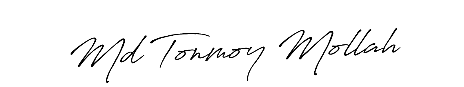 Make a short Md Tonmoy Mollah signature style. Manage your documents anywhere anytime using Antro_Vectra_Bolder. Create and add eSignatures, submit forms, share and send files easily. Md Tonmoy Mollah signature style 7 images and pictures png