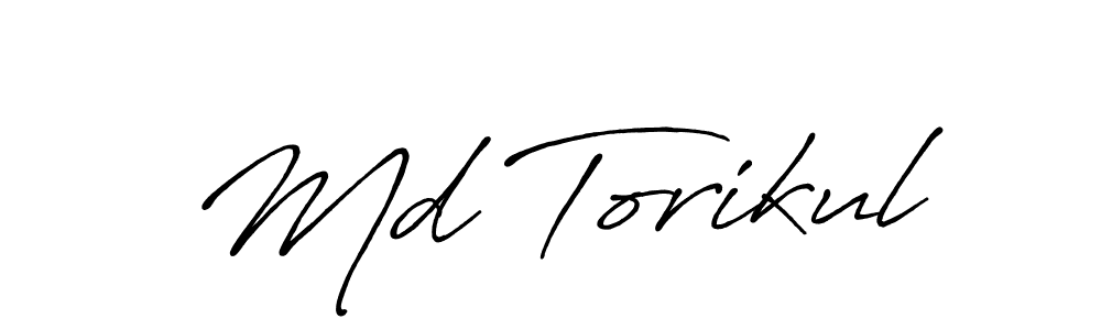 Make a beautiful signature design for name Md Torikul. Use this online signature maker to create a handwritten signature for free. Md Torikul signature style 7 images and pictures png