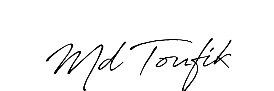 You can use this online signature creator to create a handwritten signature for the name Md Toufik. This is the best online autograph maker. Md Toufik signature style 7 images and pictures png